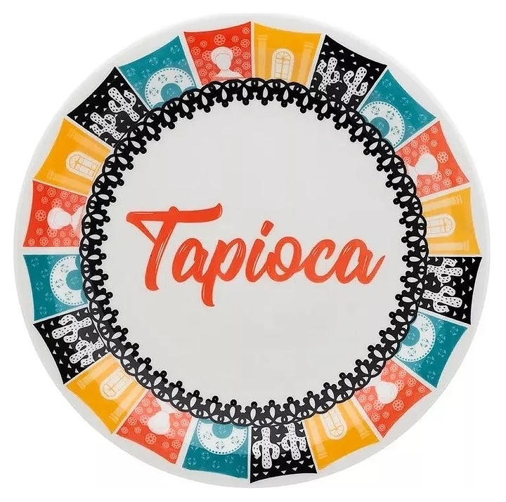 Тарелка мелкая Oxford BAZAR TAPIOCA 75406 J084-6811 (26см)