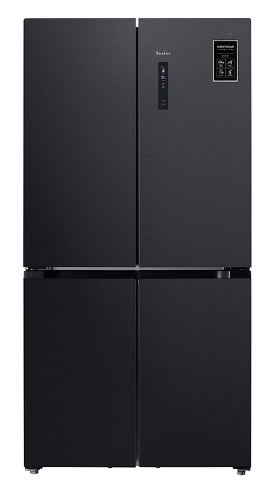 Многокамерный холодильник TESLER RCD-547BI GRAPHITE 547 л, графит