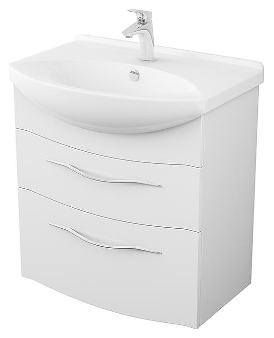 Тумба подвесная под раковину OWL Vessla stor 65 OW22.11.00, белая