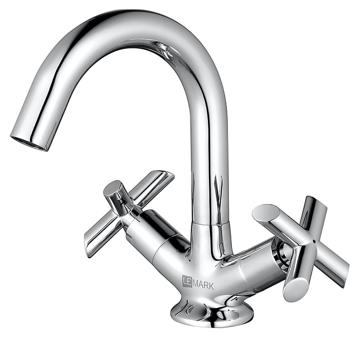 Смеситель для раковины LEMARK Practica LM7507C с поворотным изливом, хром