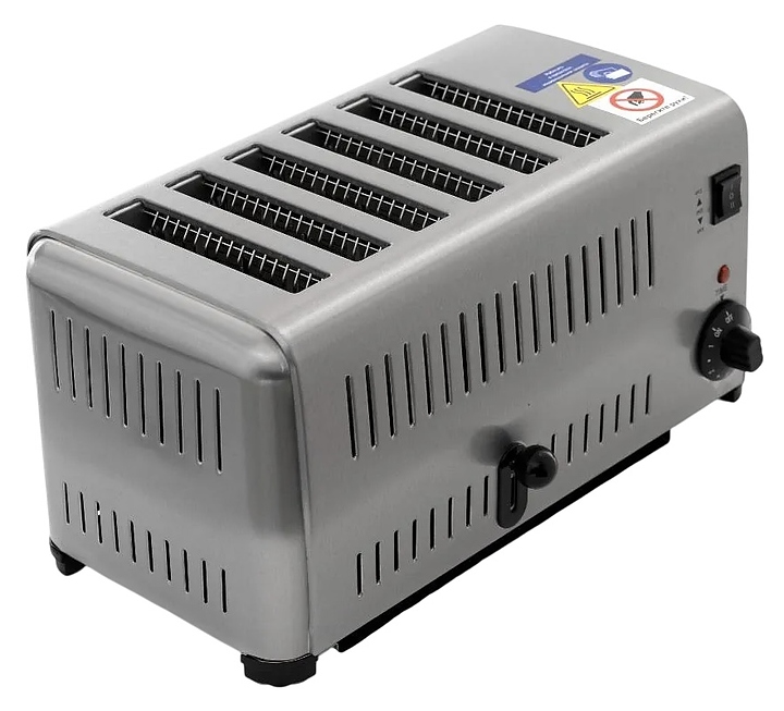 Тостер Foodatlas FA-ST6A 460x210x225 мм настольный