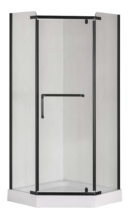 Душевой уголок Taliente TA-10103-1CB 100х100х195 см матовый черный