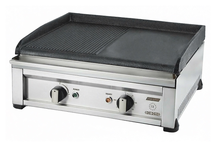 Гриль электрический Yukon Star YDI-50E 2.5 кВт, серый