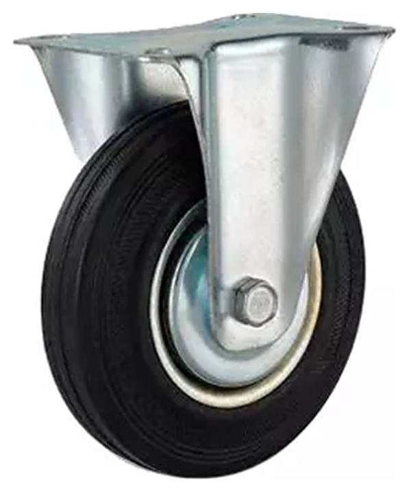 Колесо промышленное MetallCart неповоротная площадка, 200 мм