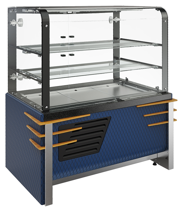 Витрина нейтральная кондитерская Refettorio Case RN32АS