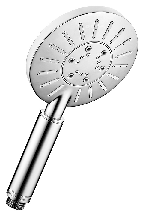 Душевая лейка LEMARK LM0713C трехфункциональная, круглая, хром