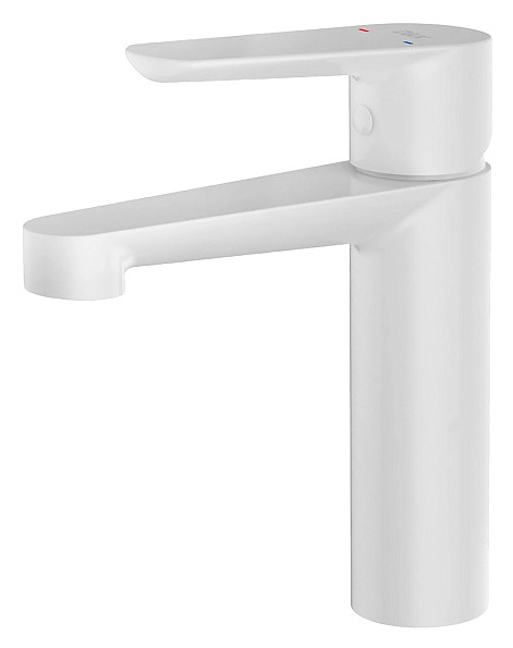 Смеситель для раковины D&K Bayern.München DA1562108 белый матовый