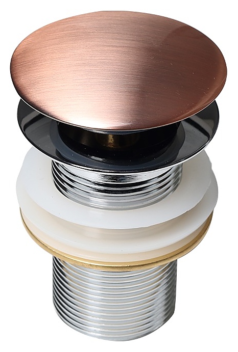 Клапан донный MELANA MLN-330303BR без перелива, бронза