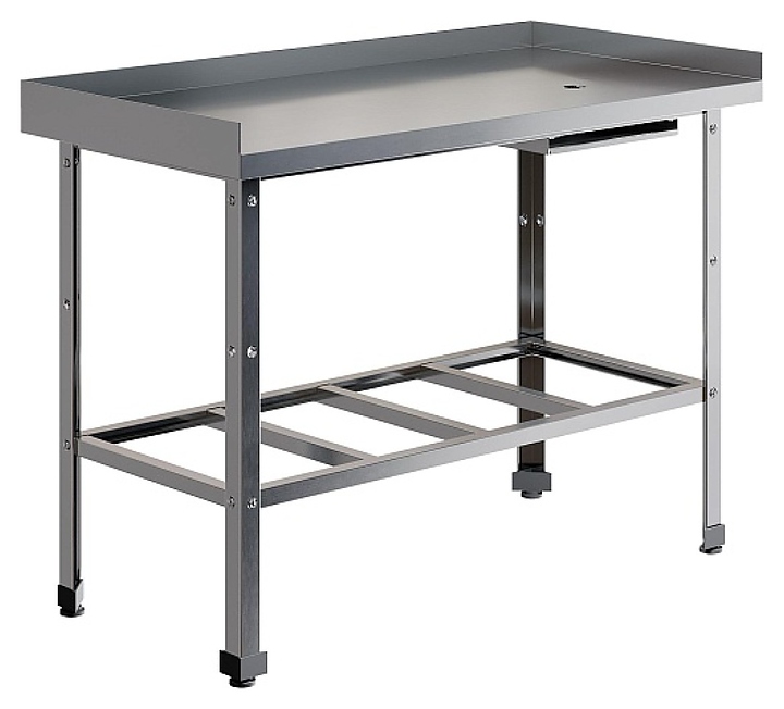 Стол производственный Restoinox СПМ-12/8-3БР-ЭЦ