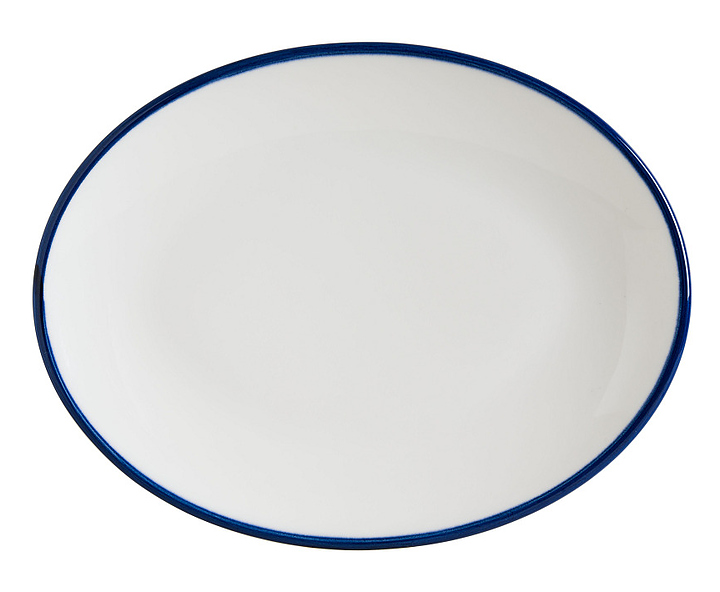 Блюдо для подачи Bonna Линеа Синий Мув 78029 250х190 мм