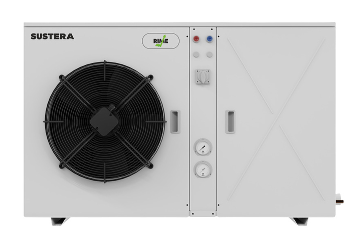 Компрессорно-конденсаторный блок SUSTERA Rime iM2-W-LN-OS-SF6 1405x710x925 мм с регулировкой производительности, металлический, белый