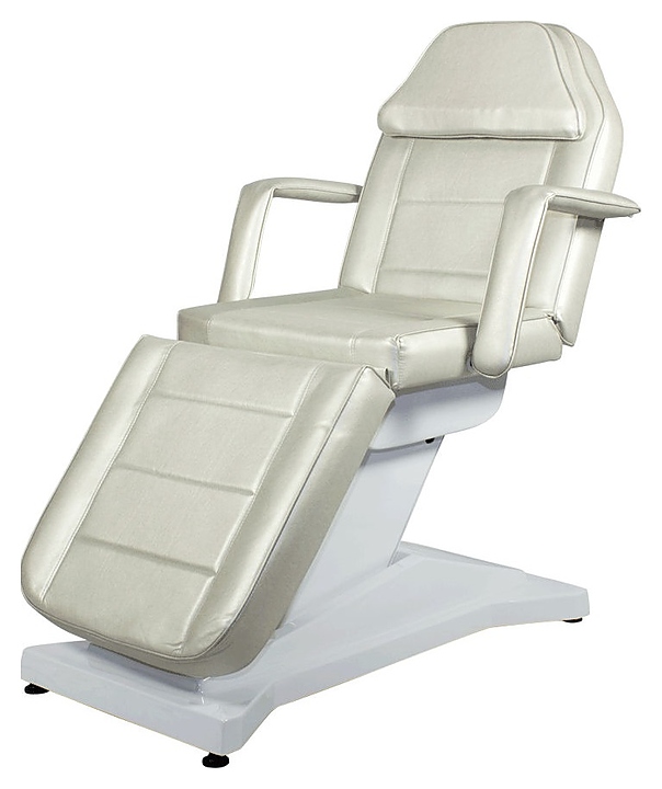 Кресло косметологическое Мэдисон&Co МД-836-3, 3 мотора, серебро