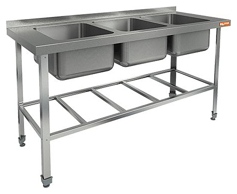 Ванна моечная HICOLD НСО3М-16/6БР ЭН