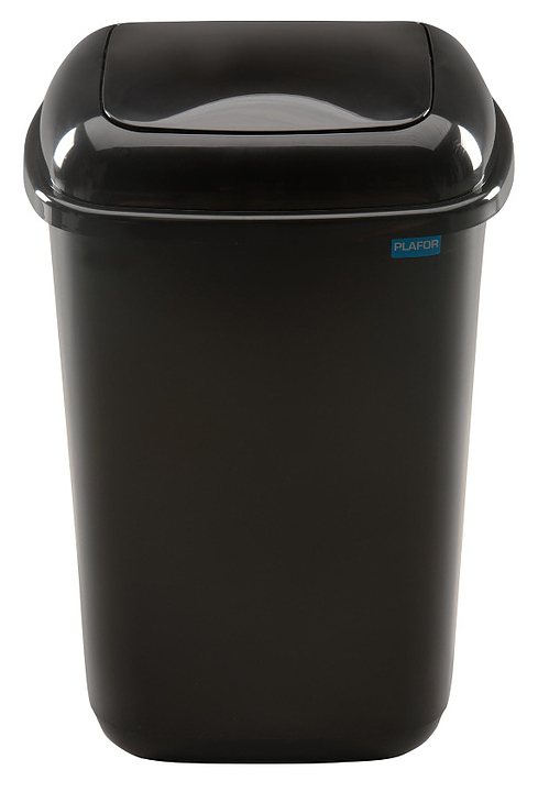 Контейнер для мусора PLAFOR Quatro 12 л черный