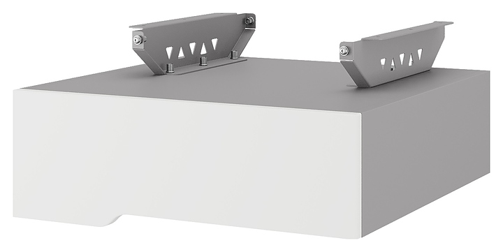 Тумба подвесная КОБОР T-1 aluminum/premium