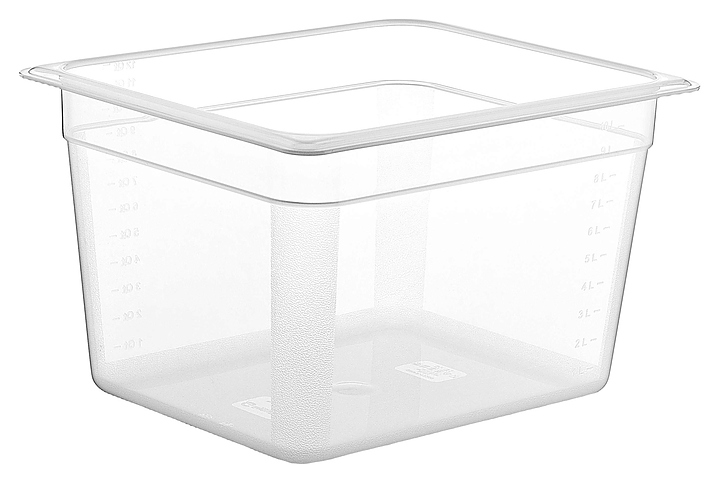 Гастроемкость Gastroplast GNPP-12200 GN 1/2-200 (325х265х200) 11 л полипропилен прозрачная