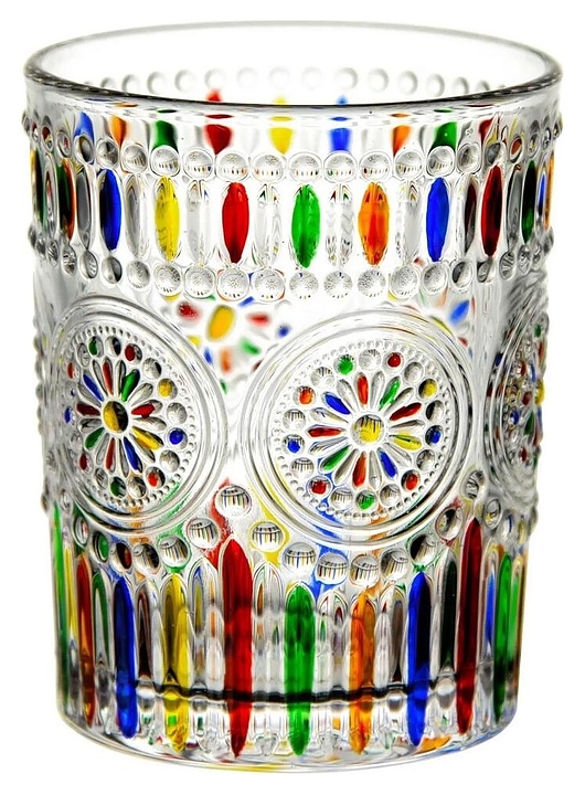 Стакан Олд Фэшн P.L. Barbossa 81222486 Mosaic Stripes Utopia 290 мл d=7,7 см h=9,8 см (стекло)