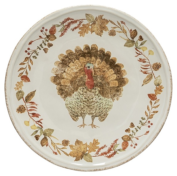 Тарелка Casafina NAP225-CRM(NAP225-01023B) d=22 см (керамика)