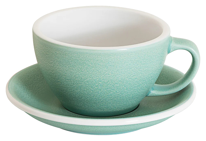 Пара кофейная Loveramics Egg C088-B142B 300 мл, изумруд