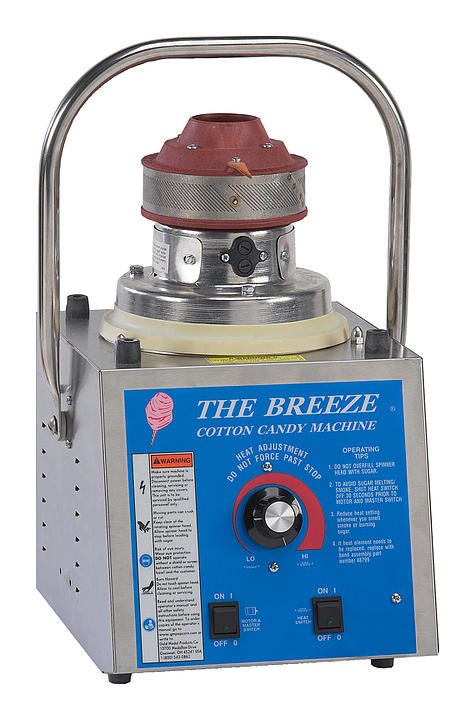 Аппарат для сахарной ваты Gold Medal Breeze w/Lock n Go