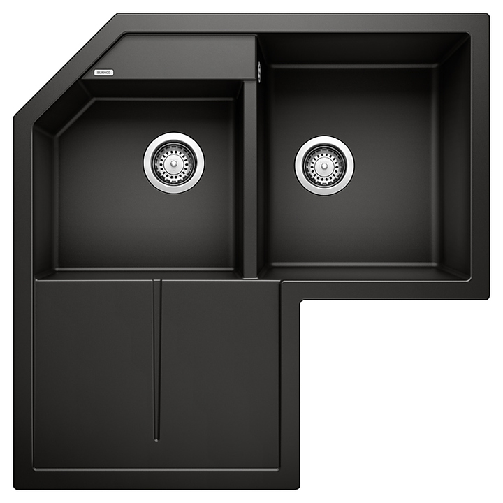 Кухонная мойка Blanco METRA 9Е SILGRANIT черная