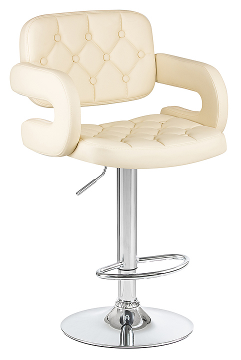 Стул барный DOBRIN 3460-LM-N TIESTO (кремовый) 2 шт.