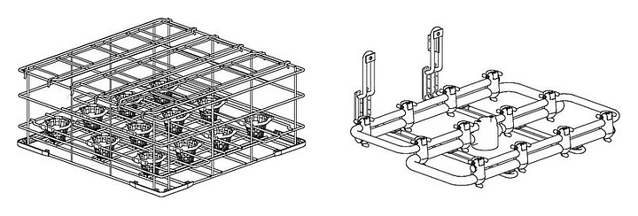 Комплект для мытья бутылок Dihr Bottle Combi