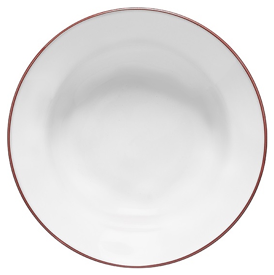 Тарелка Costa Nova ATP211-RED(ATP211-00721A) d=21 см (керамика)