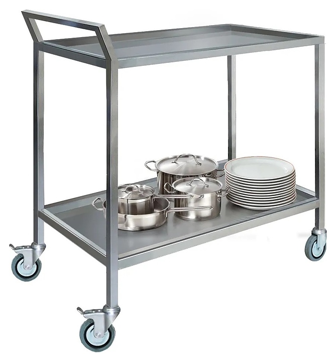 Тележка сервировочная Finist ТС 900х600х850 мм 2 поддона