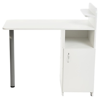 Стол маникюрный Имидж Мастер ОПТИМУМ ПЛЮС белый