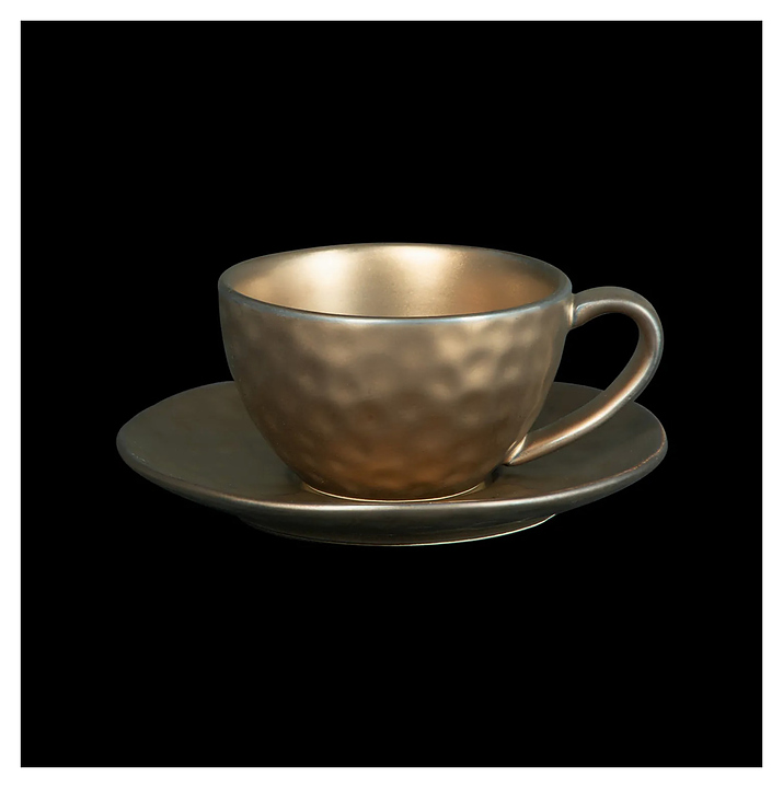 Чайная пара Corone Luminare HS205721 300 мл медная