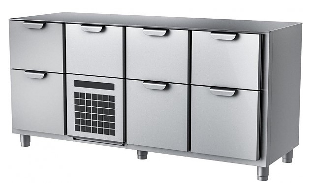 Стол холодильный HappyChef TC G 2-CBR-2-2 без столешницы