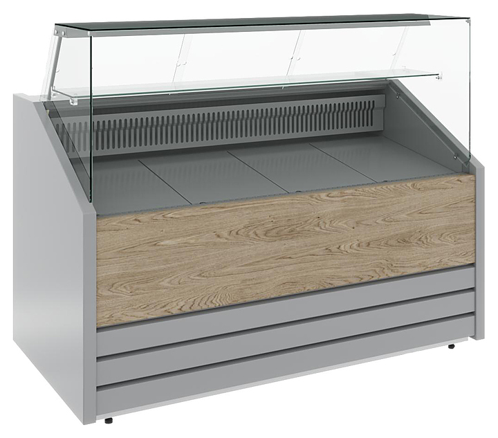 Витрина холодильная Carboma Colore GC75 SM 1,0-1 (паттерн) (статика)