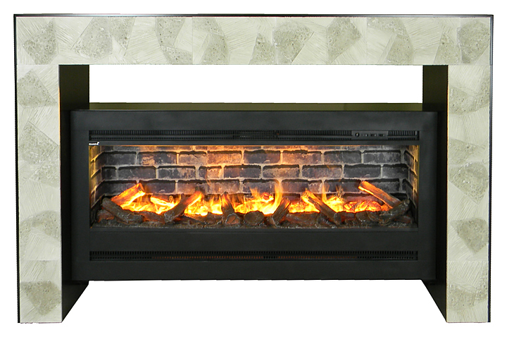 Камин Glenrich Бридж Flamenco 3D Марсель венге