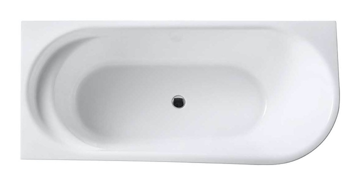 Ванна Vincea VBT-301-1500L 150х78 см, левая, акрил, белая