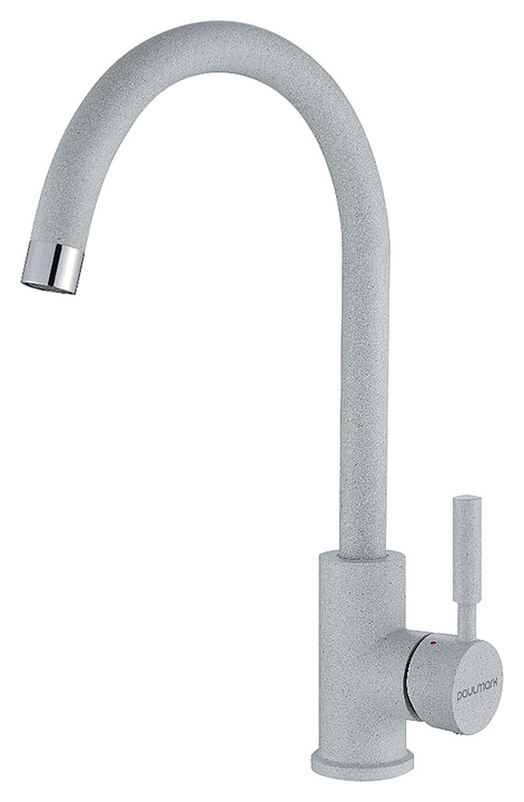 Смеситель для раковины Paulmark Holstein Ho212063-310 серый