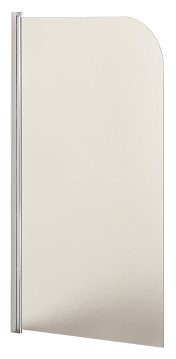 Шторка на ванну Taliente TA-0814MP 80х140 см, рифлёное, хром