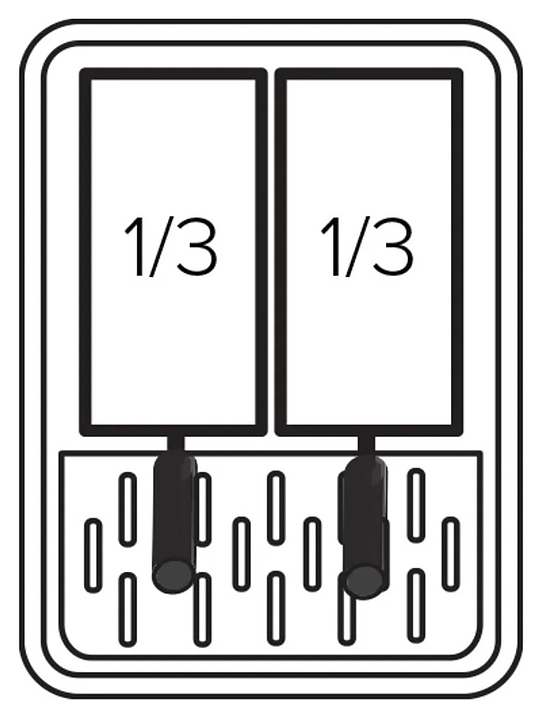 Корзина для макароноварки Giorik 2003077 GN1/3 (B) 296x143x215 мм