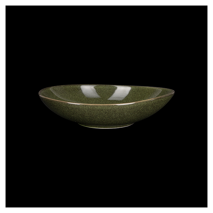 Салатник Corone Cocorita XSY2182 l=28 см (фарфор) зеленый