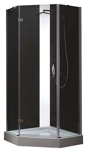 Уголок душевой CEZARES BERGAMO-W-P-1-90-C-Cr-L-IV 90х90х200 см
