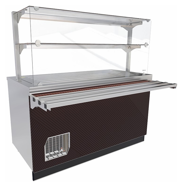 Прилавок-витрина холодильный Abat Сэйла ПВВ(Н)-70Е-07-НШ оригами