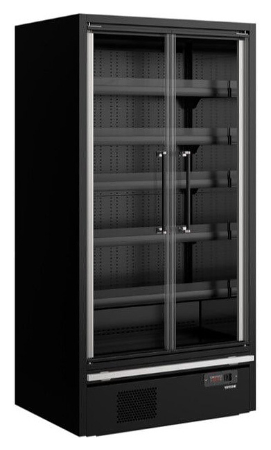 Горка холодильная TEFCOLD GALAXY+ GP10FGD BLACK