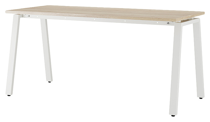 Стол компьютерный КОБОР KA-180/70 white/natural