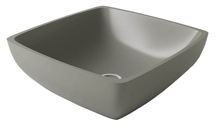 Раковина Holbi Jupiter Soft Rock Color 43х43 см, цветная матовая
