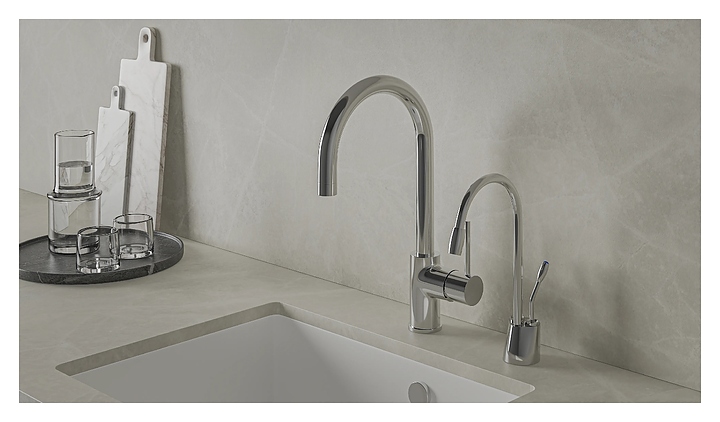 Система мгновенного кипячения воды 2 в 1 ArtisanTech AquaHot 1100, Chrome