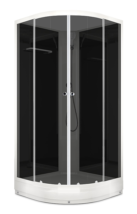 Душевая кабина без крыши Domani-Spa Eco Delight 88 DS01EcD88LBT00 80х80 см