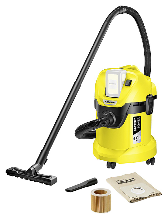 Пылесос хозяйственный Karcher WD 3 BATTERY