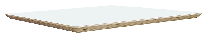 Столешница Sheffilton SHT-TT34 70/70 (пластик HPL / фанера) квадратная белая