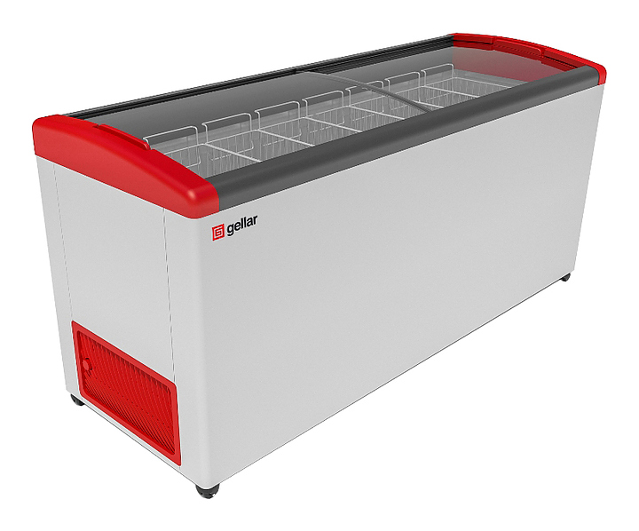 Ларь морозильный Frostor GELLAR FG 750 E красный