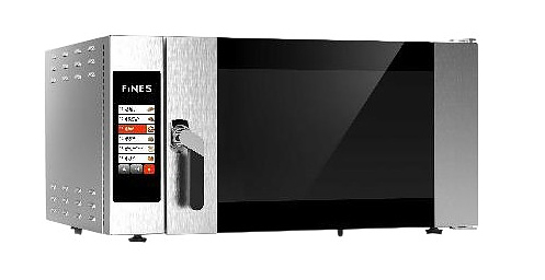 Печь конвекционная Fines FBM-60S CL BM серебристый, черный